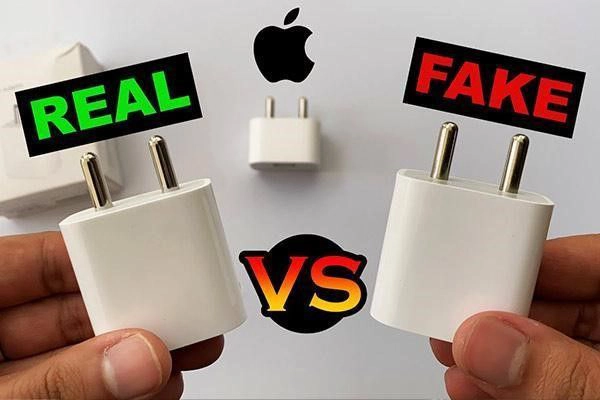 تفاوت شارژر اصلی و تقلبی آیفون