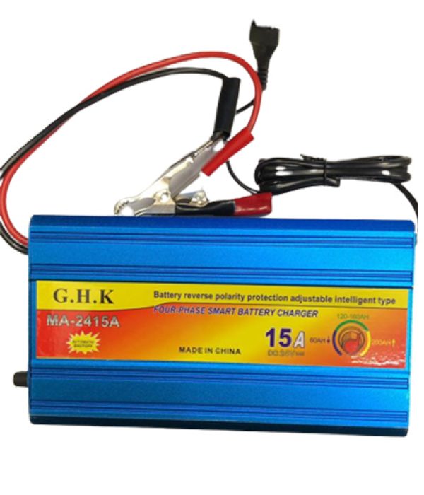 شارژر باطری ۲۴ ولت ۱۵ آمپر GHK
